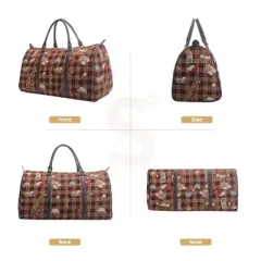 Signare USA Golf Design Brown Big Holdall/Duffel Bag