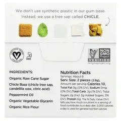 Simply Gum Chewing Gum Peppermint 15 Pieces