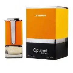 Al Haramain Opulent Saffron By Al Haramain Unisex Rose, Heliotrope, Tonka Bean, Amber, Suede Eau De Parfum Spray 3.3 Oz
