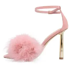 Journee Collection Women's Odete Mid Heel Open Toe Pumps