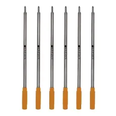 Monteverde Ballpoint Pen Refill Medium Point Orange Ink 6 Pack (C133OR)
