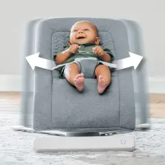 Chicco E-Motion Auto-Glider & Baby Bouncer - Gray