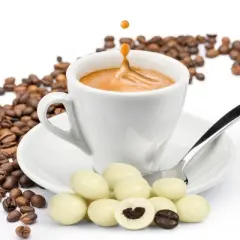 White Chocolate Covered Espresso Beans by It's Delish