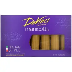DaVinci Pasta Cannelloni-Manicotti - Case of 12 - 8 oz