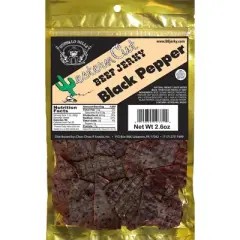 Buffalo Bills 2.6oz Western Cut Black Pepper Beef Jerky - Six 2.6oz Packs