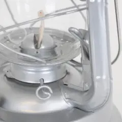 Rayo Redi-Light Kerosene Lantern Hurricane Outdoor Lamp 14 inch Silver