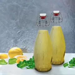 Nevlers Airtight Glass Bottles -  8.5oz Swing Drinking Bottle - 6pk