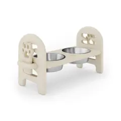 Chery Life Adjustable Pet Bowl, Easy to Pack and Travel
