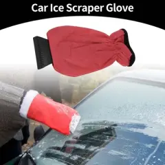 Unique Bargains Universal Car Ice Scraper Glove W/ Snow Frost Remover 600D Oxford Cloth 1pc