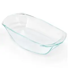 Soho Lounge Carnegie Hill 12.6 inch x 8.3 Inch x 2.8 Inch Tempered Glass Lasagna Pan with Built-in Handles