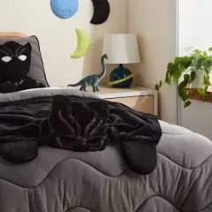 Marvel Black Panther Kids' Hooded Blanket - The Marvel Collection by Pillowfort&trade;
