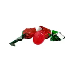 Blair Candy - Individually Wrapped Strawberry Buds &ndash; Strawberry Flavored Hard Candy with Creamy Center
