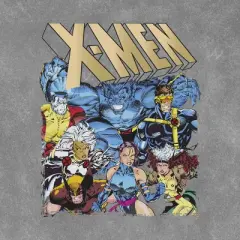 Boys' Marvel X-Men Short Sleeve Graphic T-Shirt - Light Gray