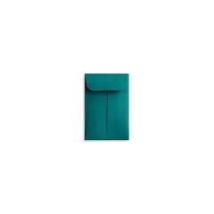 LUX #1 Coin Envelopes  2 1/4 x 3 1/2 250/Box Teal LUX-1CO-25-250