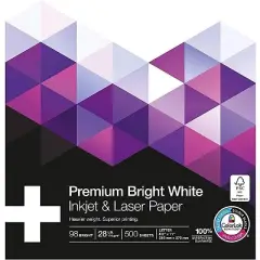 MyOfficeInnovations 8.5" x 11" Laser Paper 28 lbs. 98 Brightness 500/Ream (733333)