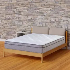 Continental Sleep, 12-Inch Ultra Plush Euro Top Single Sided Hybrid Mattress, Compatible with Adjustable Bed