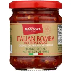 Mantova Crushed Calabrian Hot Chili Pepper - Case of 6 - 6.35 oz