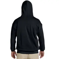 NASA Mens' Space Fashion Logo Pocket Sweatshirt Hoodie Pullover Black