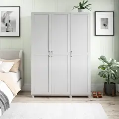 RealRooms Basin Framed 3 Door Wardrobe