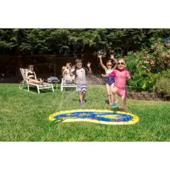 Poolmaster Lil' Splashers Spray Play Water Sprinkler and Backyard Play Mat