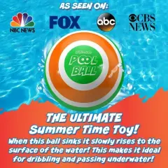 Activ Life The Ultimate Pool Ball - Fill It with Water to Play Underwater Games! Best Pool Toys for Kids