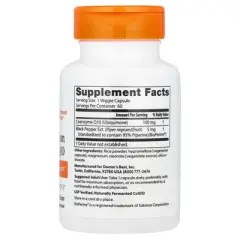 Doctor's Best High Absorption CoQ10 , 100 mg, 60 Veggie Caps