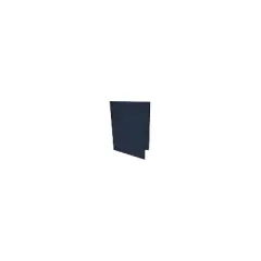 LUX 9 x 12 Presentation Folders Standard Two Pocket Dark Blue Linen 50/Pack (PF-DBLI-50)