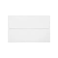 LUX A10 Invitation Envelopes (6 x 9 1/2) 50/Pack 60lb. White w/Peel & Press (4890-WPP-50)