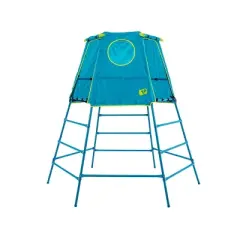 TP Toys Explorer 2 Climbing Set Jungle Gym with Platform and Tent - Blue