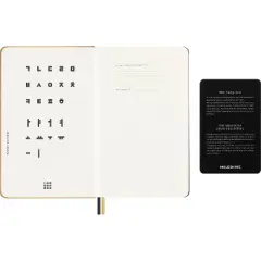 Moleskine 176pg Ruled Large Journal 8.29"x5.12" Year of the Dragon: Hard Cover, Elastic Band,