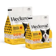 Heckova! Freeze-Dried Raw Chonky Chicken Flavor Recipe Dry Dog Food - 20oz
