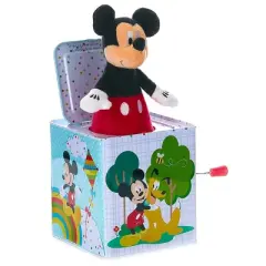 Kids Preferred Mickey Mouse Jack-in-the-Box - Plays "Mickey Mouse March"