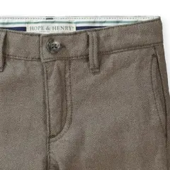 Hope & Henry Boys' Classic Suit Pant, Infant