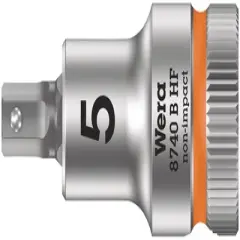 Wera 8740 B HF Bit 3/8" - 5mm x 35mm Knurling On The Rear End