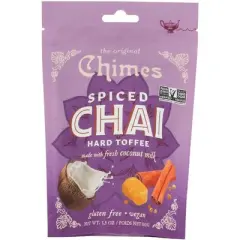 Chimes Spiced Chai Hard Toffee  - Case of 12/3.5 oz