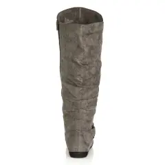 Women's WIDE FIT Sasha Tall Boot - gray | CLOUDWALKERS