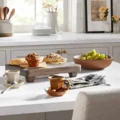 10"x13" Footed Wood Serving Trivet - Hearth & Hand&trade; with Magnolia