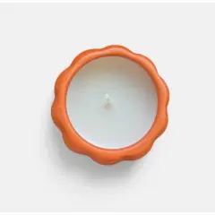 3.9oz Pumpkin Ceramic Scented Candle Orange - Bullseye's Playground&trade;