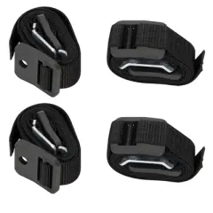 Safety 1st TV Furniture Strap - Black - 4pc