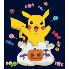 Boy's Pokemon Halloween Pikachu Bag of Candy T-Shirt
