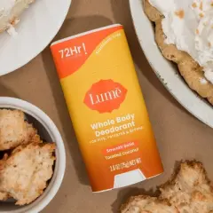 Lume Whole Body Smooth Solid Deodorant Stick - Toasted Coconut - 2.6oz