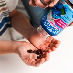 Smurfs Memory & Focus Gummies, Phosphatidylserine & Vitamin B12, Smurfs Berry Flavored