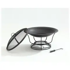 Buckner Firepit - Black - Crosley