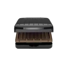 George Foreman 2 Serving Classic Plate Electric Grill & Panini Press - Black - GRS040BZ