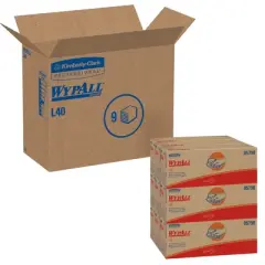 WypAll L40 Task Wipe 9-4/5 X 16-2/5 Inch 100 per Pack