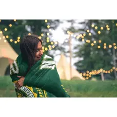 NCAA North Dakota State Bison Crest Ultra Soft Blanket