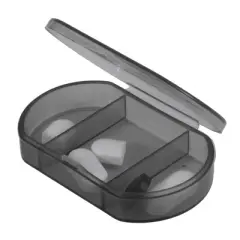 Unique Bargains 3 Compartments Pill Case 1 Pc