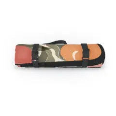Cuss Yeah Designs Abstract Peaches Picnic Blanket - Deny Designs