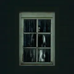 Sunstar Woman in Window 47 Inch Halloween Window Decor