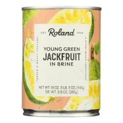Roland Young Green Jackfruit in Brine - Case of 12/19 oz